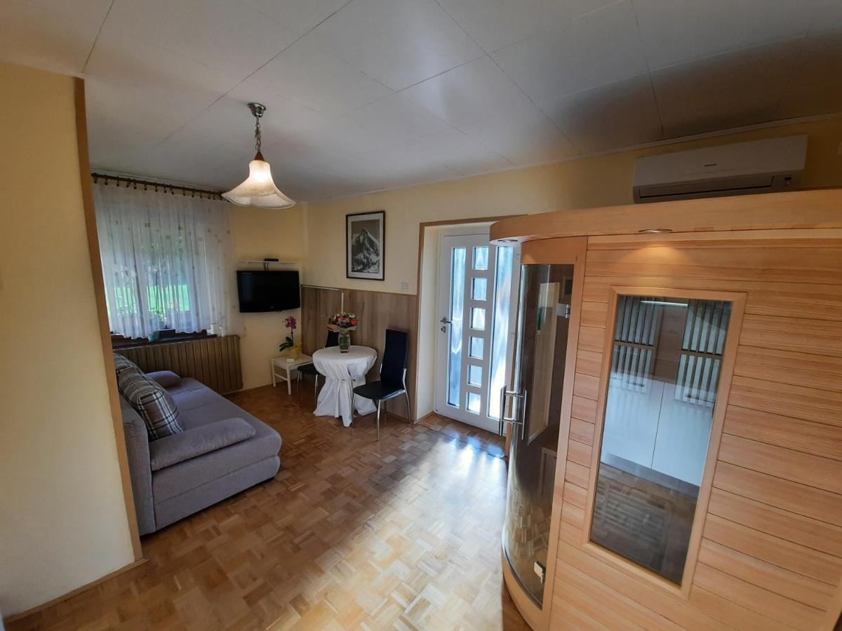 Chalet And Apartment Zonir With Sauna Kobarid Exterior foto