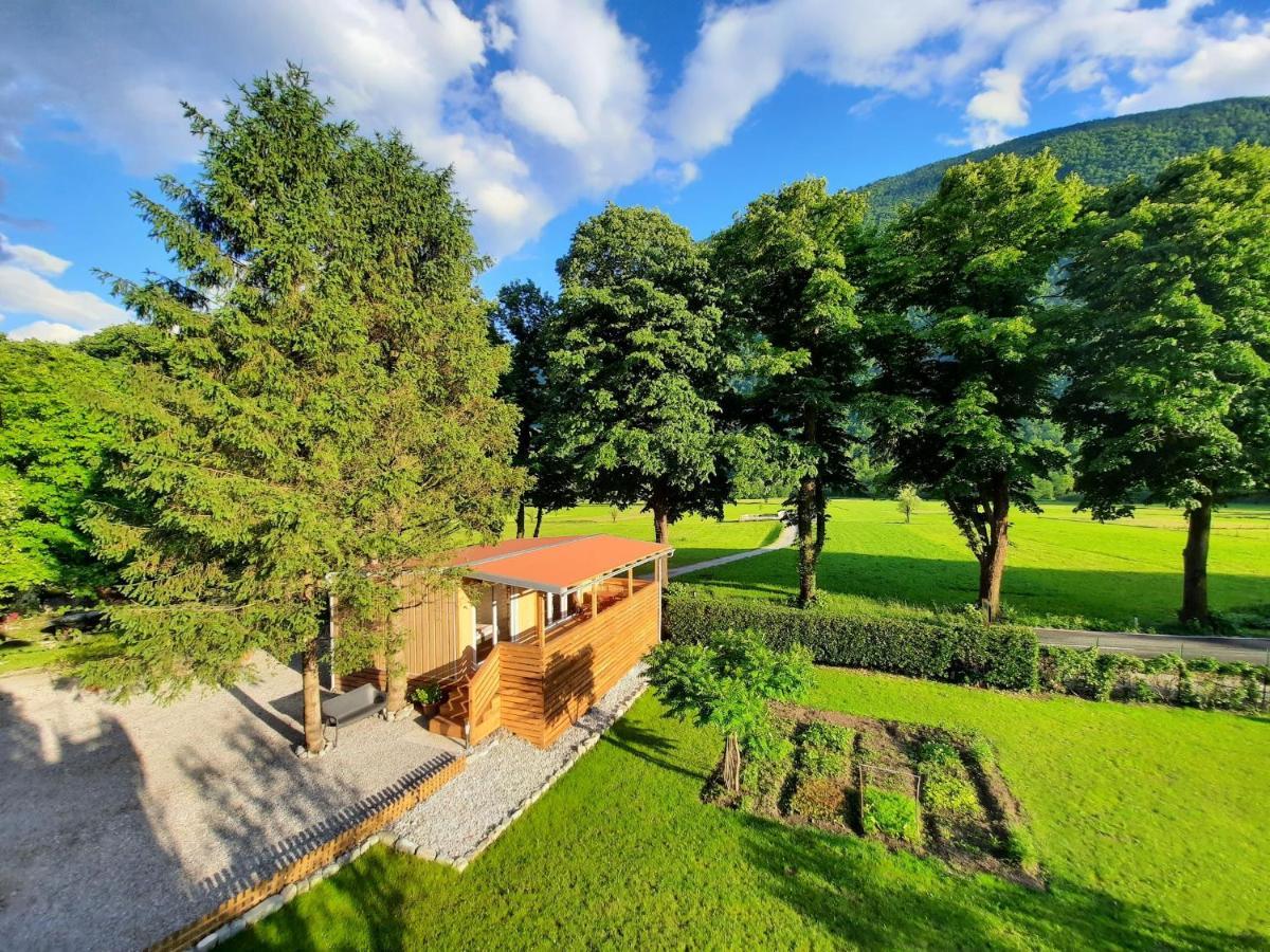 Chalet And Apartment Zonir With Sauna Kobarid Exterior foto