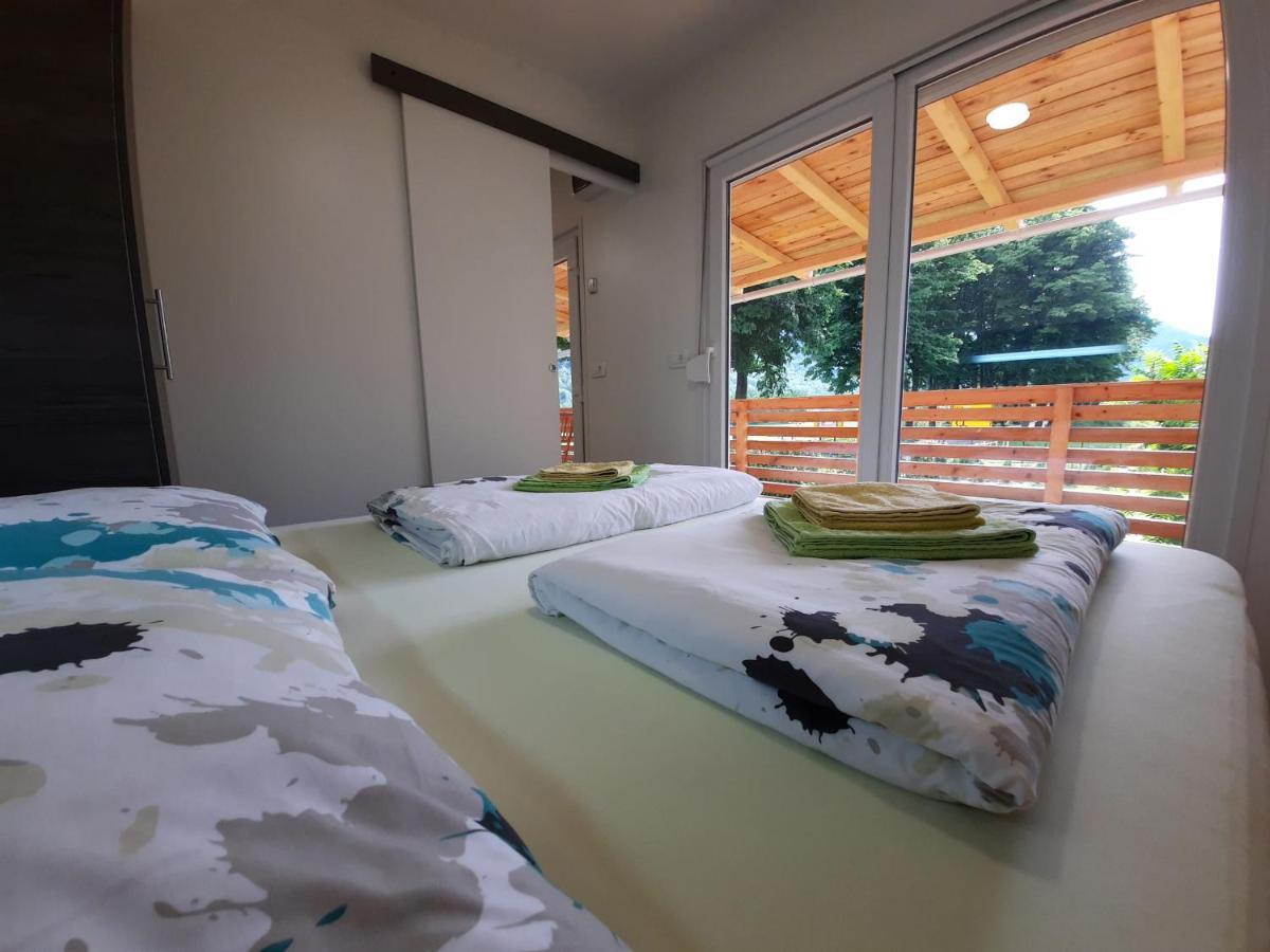 Chalet And Apartment Zonir With Sauna Kobarid Exterior foto