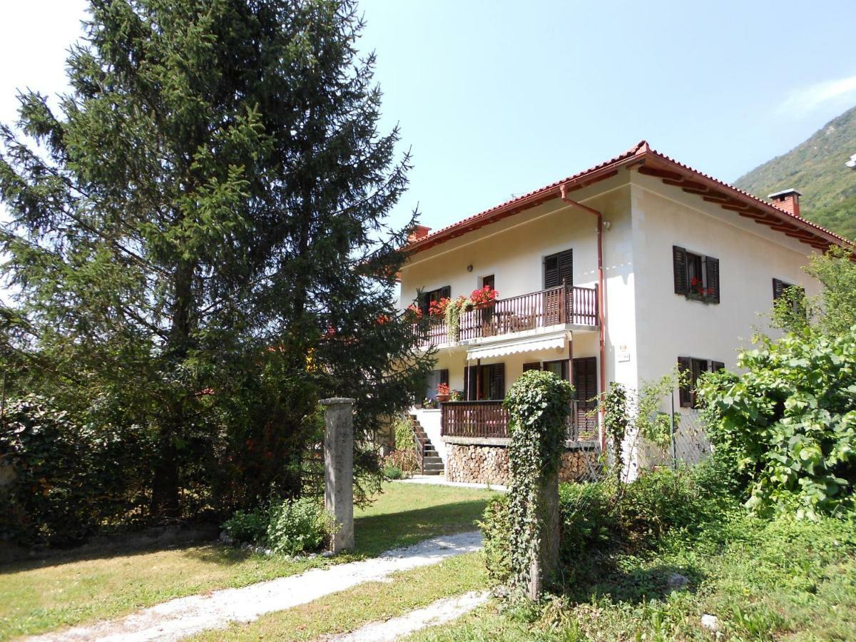 Chalet And Apartment Zonir With Sauna Kobarid Exterior foto
